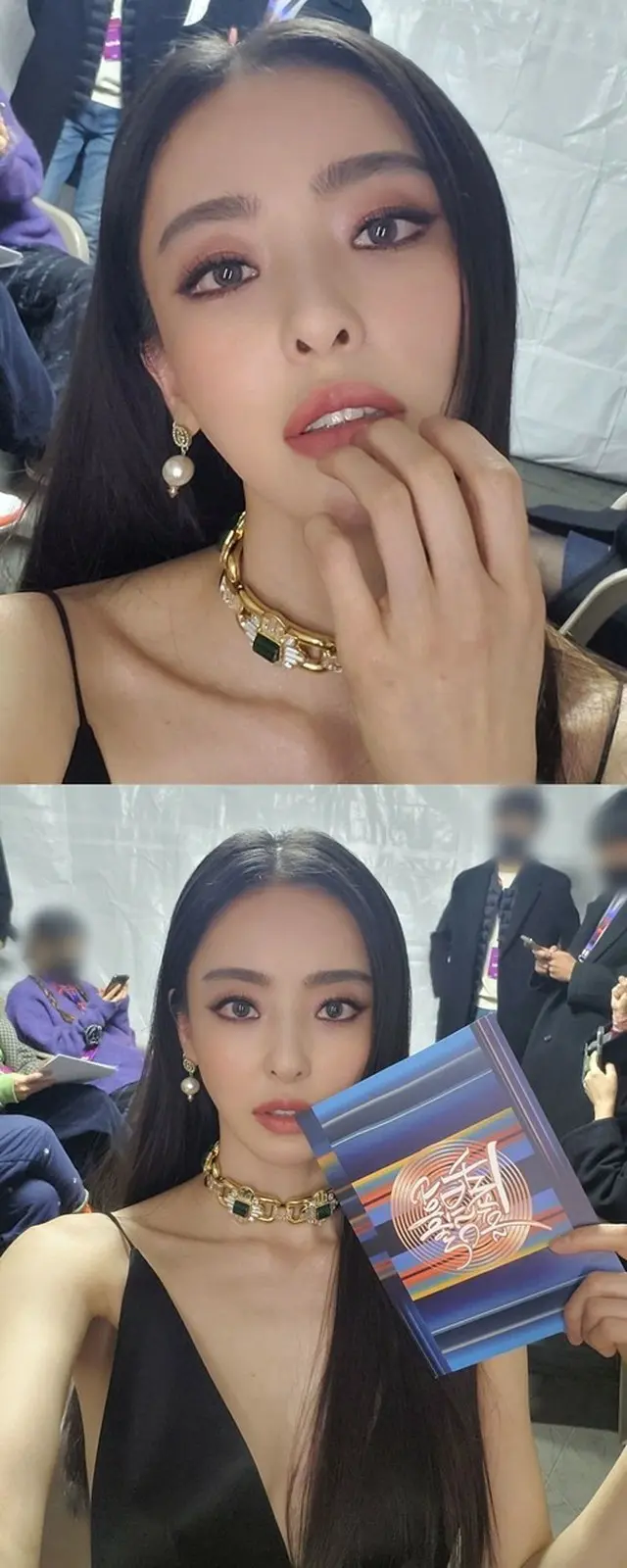 女優イ・ダヒ、セクシーなブラックドレスで魅惑的なオーラを発散（画像提供:wowkorea）