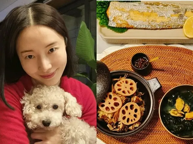 ”妊娠中”女優イ・ジョンヒョン、医師の夫と栄養たっぷりの食事で「料理胎教」（画像提供:wowkorea）