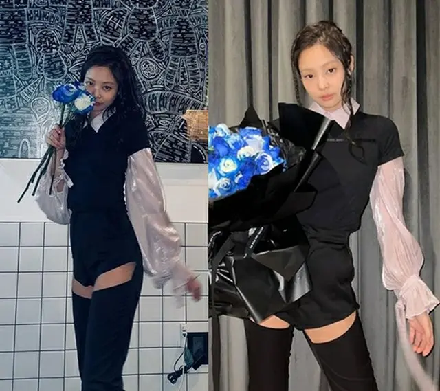 JENNIE（BLACKPINK）、何度見ても驚く破格ファッション1（画像提供:wowkorea）