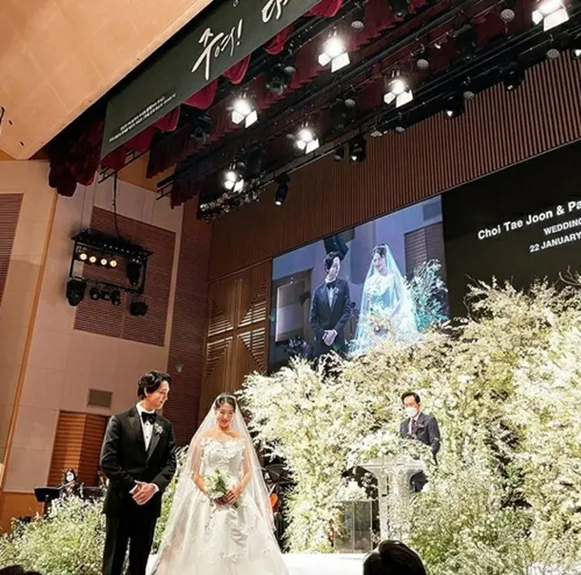 ペ・ジョンナム「シネ、本当におめでとう」チェ・テジュン＆パク・シネ結婚（画像提供:wowkorea）