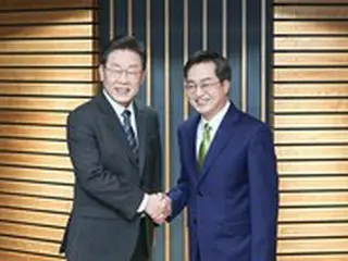 韓国大統領選候補の二者討論、キム・ドンヨン候補「文政府は不動産に政治理念を強要」…李在明候補「市場に勝つ政府はない」