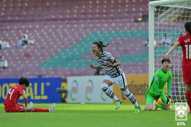 サッカー女子アジアカップ準優勝の韓国チェ・ユリ 「つらい痛み…反省し成長につなげる」（画像提供:wowkorea）