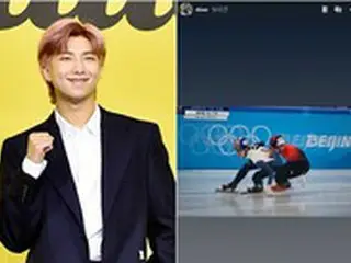 RM（BTS）のSNS投稿に、中国ネットユーザーが「嘔吐テロ」…北京五輪「不可解な判定」めぐる投稿で