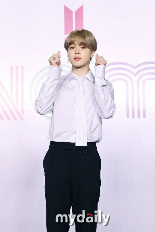 JIMIN（BTS）、「つらい…」と悩み打ち明けたファンに励ましのメッセージ 「少しでも幸せになれることを考えて」（画像提供:wowkorea）