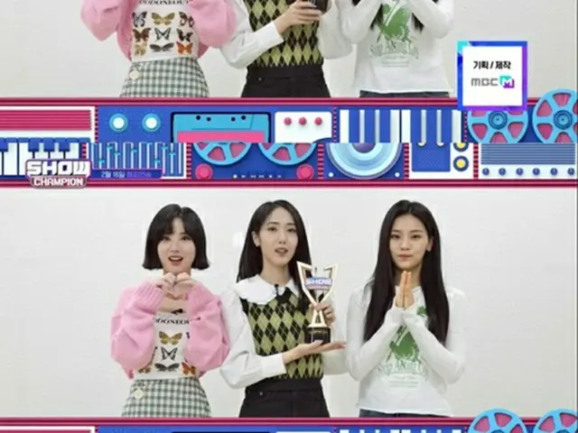 「VIVIZ」、「SHOW CHAMPION」で再デビュー後初の1位に感激（画像提供:wowkorea）