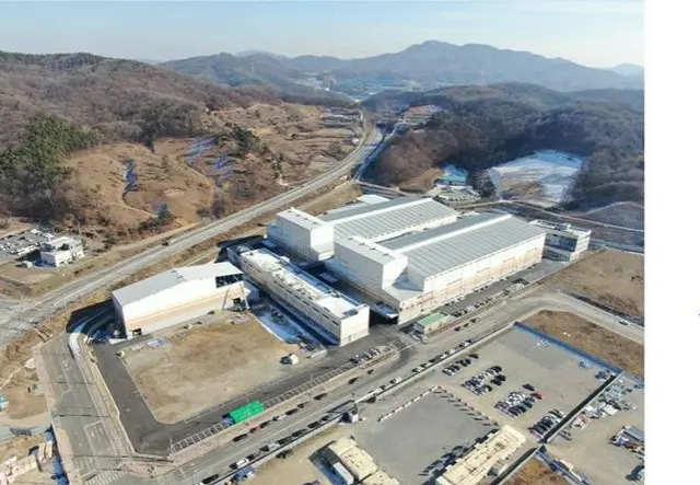 ポスコケミカルが世宗市へ段階的に造成している負極材工場（画像提供:wowkorea）