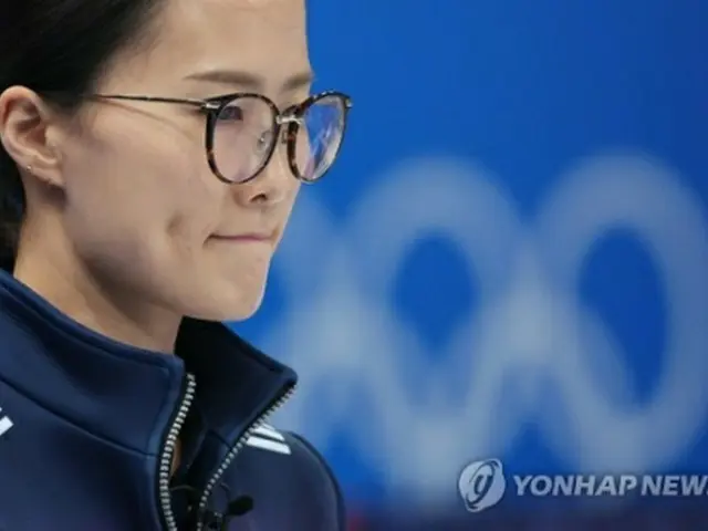 北京冬季五輪でカーリング女子韓国代表の主将を務めたキム・ウンジョン＝（聯合ニュース）