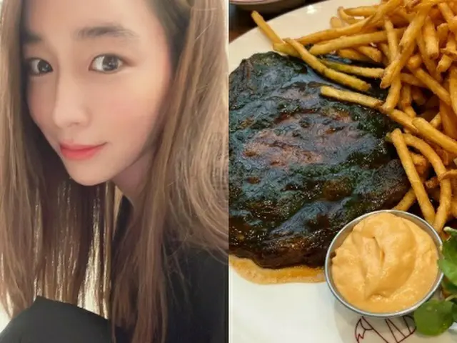 女優イ・ミンジョンが食べ物を吸い込むように食べる日常を見せた。（画像提供:wowkorea）