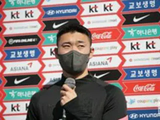 サッカー韓国代表チョ・ギュソン、W杯予選を前に目標明かす 「フンミン先輩と”コラボゴール”決めたい」