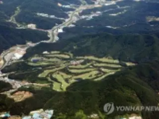 昨年のゴルフ場利用客数　初の５千万人突破＝韓国