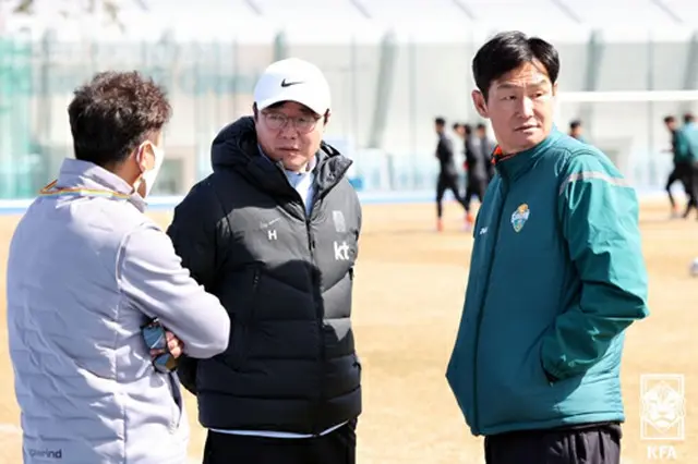 サッカーU-23韓国代表、江原FCと練習試合で3-3引き分け（画像提供:wowkorea）