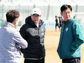 サッカーU-23韓国代表、江原FCと練習試合で3-3引き分け