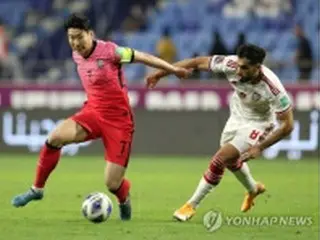 サッカーＷ杯最終予選で韓国が初黒星　Ａ組２位＝ＵＡＥに０―１