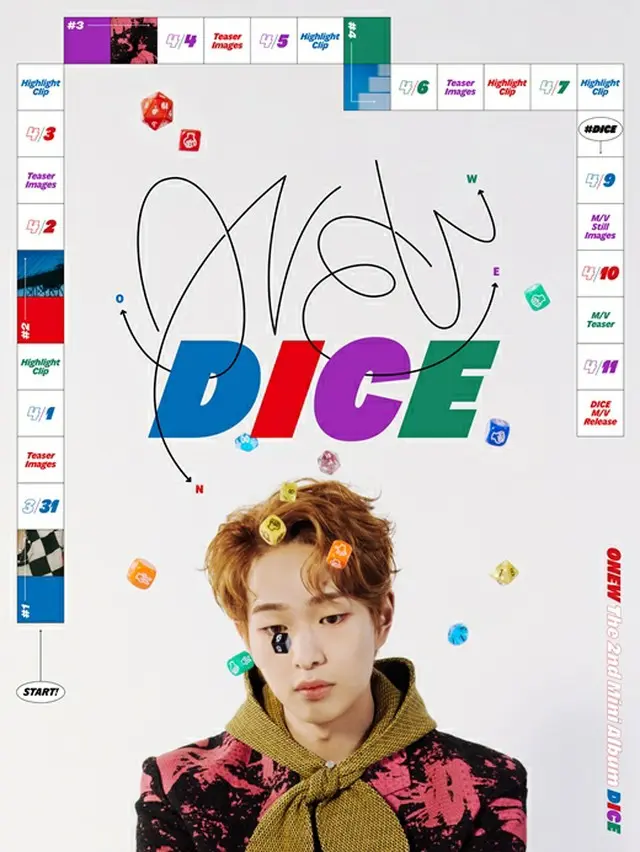 「SHINee」オンユ、ソロアルバム「DICE」のスケジュールポスター公開（画像提供:wowkorea）