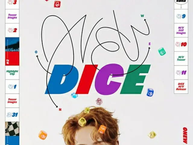 「SHINee」オンユ、ソロアルバム「DICE」のスケジュールポスター公開（画像提供:wowkorea）