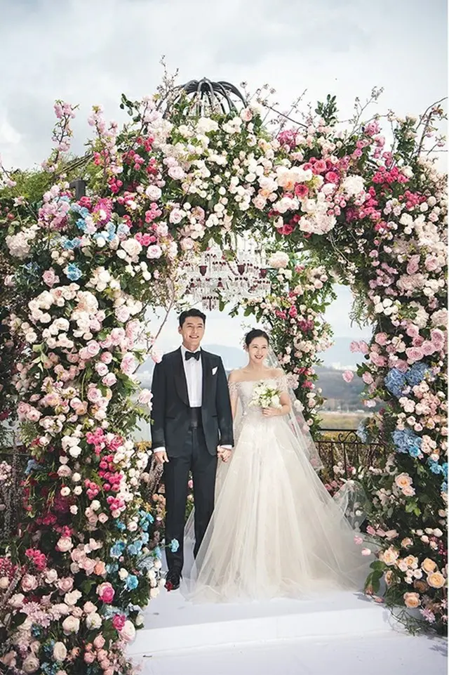 ヒョンビン、ソン・イェジン「美男美女の標本」…非公開の結婚式写真公開（画像提供:wowkorea）