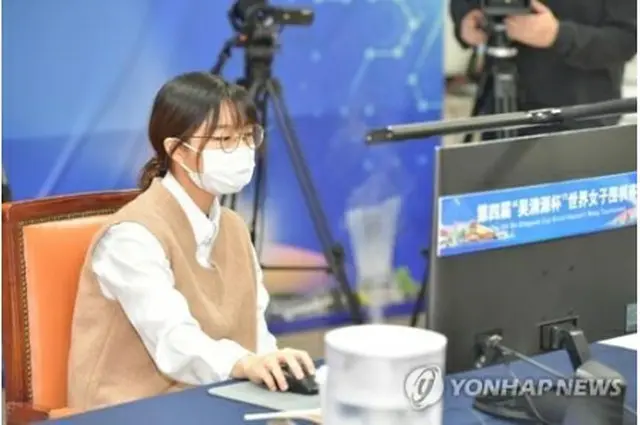 韓国女流棋士ランキング１位の崔精（チェ・ジョン）九段（韓国棋院提供）＝（聯合ニュース）≪転載・転用禁止≫