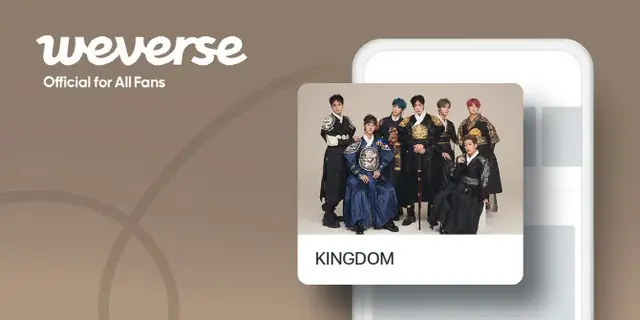 「KINGDOM」、Weverseに合流…グローバルファンとの疎通に拍車（画像提供:wowkorea）