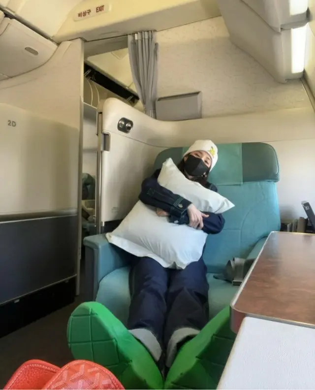 DARA（2NE1）超ラグジュアリーな飛行機の席で…「幸せだった！」（画像提供:wowkorea）