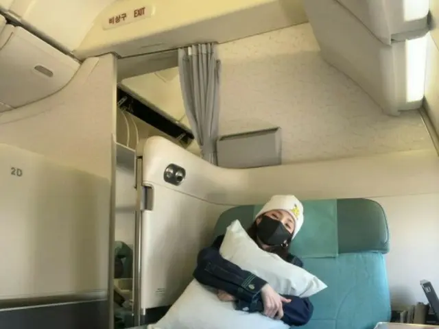 DARA（2NE1）超ラグジュアリーな飛行機の席で…「幸せだった！」（画像提供:wowkorea）