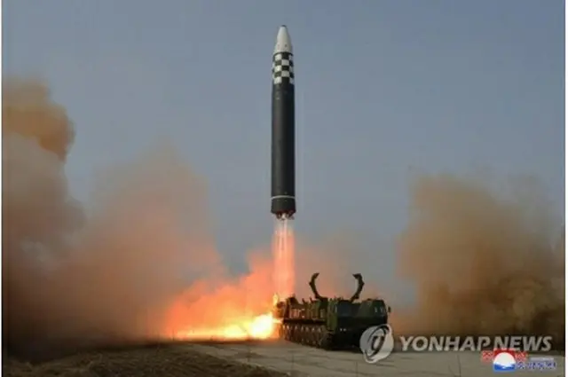 北朝鮮のＩＣＢＭ＝（朝鮮中央通信＝聯合ニュース）≪転載・転用禁止≫