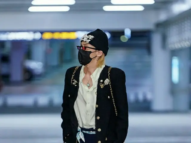 G-DRAGON（BIGBANG）、高級ブランドでオシャレした空港ファッション1（画像提供:wowkorea）