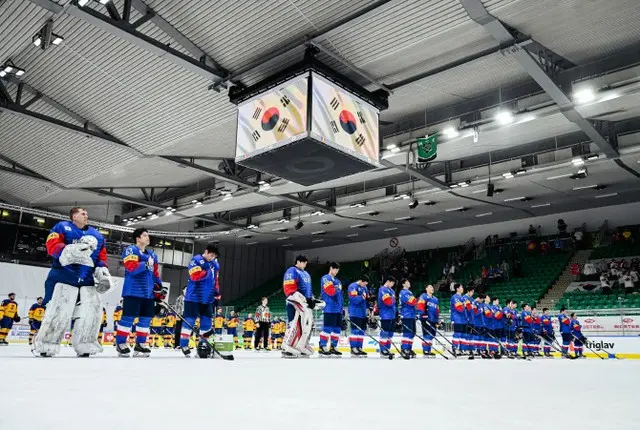 韓国男子アイスホッケー、世界選手権初勝利…トップディビジョン昇格に望み（画像提供:wowkorea）