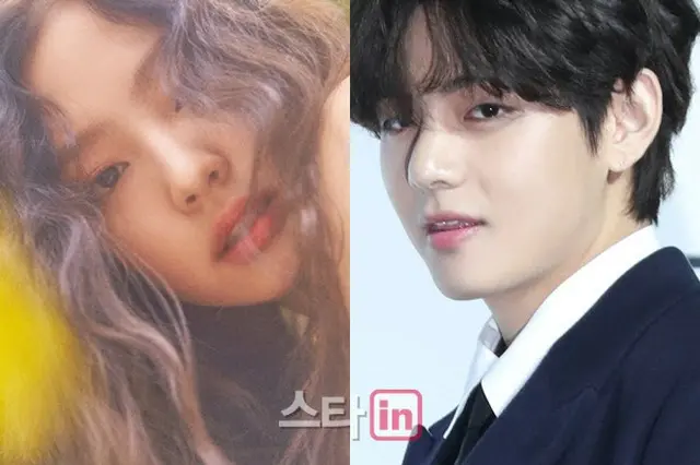 V（BTS）とJENNIE（BLACKPINK）の熱愛説、コメントを発表しないのか？それともできないのか？（画像提供:wowkorea）