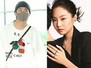 「熱愛報道」V（BTS）、右耳に付けたイヤーカフの真実は？JENNIE（BLACKPINK）が広告モデル「シャネル」の商品か…憶測広がる