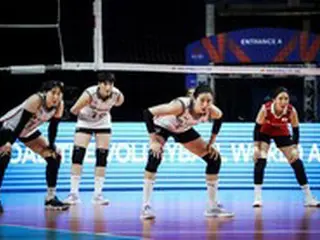 女子バレーボール「日韓戦」、日本が韓国に完勝