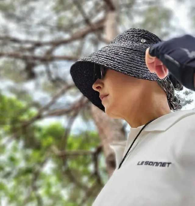 乳がん闘病中のソ・ジョンヒ、登山のようすを公開「運動も少しずつ」（画像提供:wowkorea）
