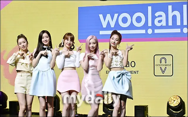 「Woo！ah！」、1stミニアルバム「JOY」発売記念ショーケースを開催（画像提供:wowkorea）