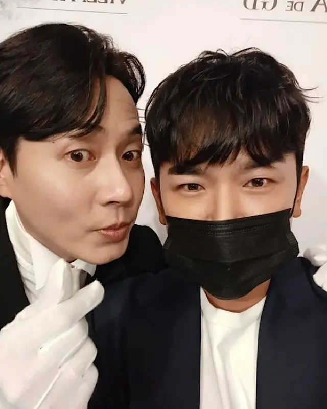 イ・ミヌ（SHINHWA）、エンディ（SHINHWA）＆イ・ウンジュの結婚式写真公開… 「愛らしい末っ子、お幸せに」（画像提供:wowkorea）