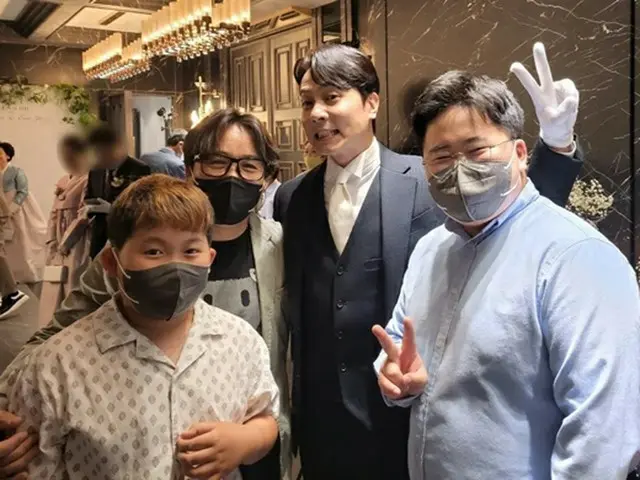 俳優チョン・ウンピョ、”ソウル大生”の息子とアンディ（SHINHWA）の挙式に参列（画像提供:wowkorea）