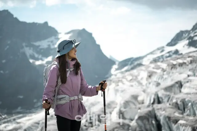 韓国人女優イ・シヨン、スイスで登山家たちと世界記録樹立（画像提供:wowkorea）