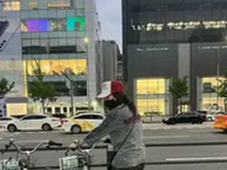 “身長162cm”DARA（2NE1出身）、自転車をレンタルするも足が届かず…「私が小さいの？自転車が大きいの？」