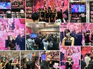 「CLASS:y」、日本ファンの熱気に笑顔…TSUTAYA渋谷店横断幕サイン会大盛況