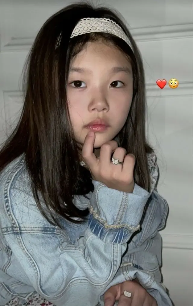 元サッカー韓国代表イ・ドングクの双子の娘ソラちゃん、姉ジェシさんにそっくり!?　（画像提供:wowkorea）