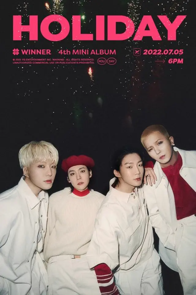 「WINNER」、ニューアルバム名は「HOLIDAY」“ヒーリングソングでカムバック”（画像提供:wowkorea）