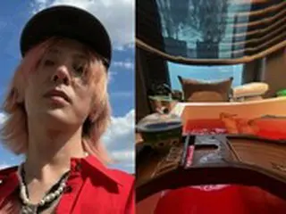 G-DRAGON、半身浴も「ヒップ」に、独特な雰囲気を見せる