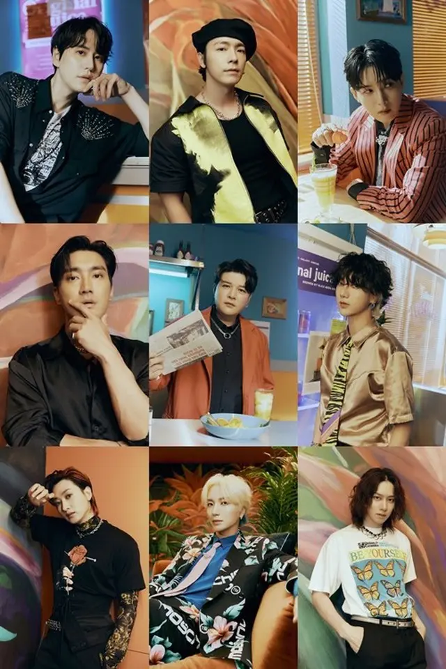 「SUPER JUNIOR」、11thフルアルバムタイトル曲個人ティーザー公開…9人9色の清涼感とカリスマ（画像提供:wowkorea）