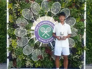 ”韓国テニス有望選手”チョ・セヒョク、ウィンブルドン14歳以下の部で優勝