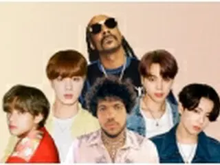 ［韓流］BTSメンバー4人　米ミュージシャンとコラボ曲