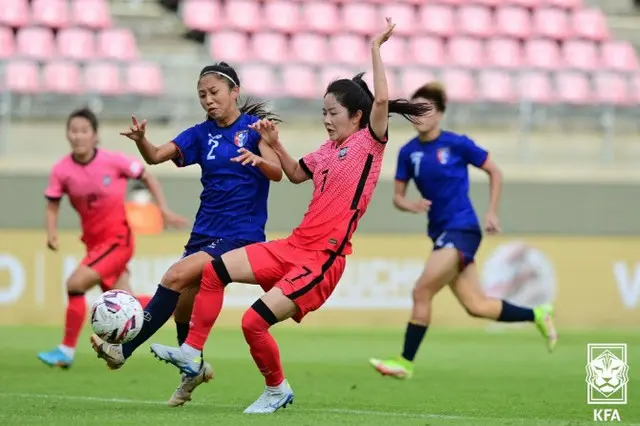 ＜サッカー東アジアE-1選手権＞“イ・ミナ マルチゴール”女子サッカー韓国代表、台湾戦4-0勝利（画像提供:wowkorea）