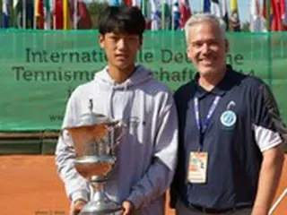 韓国テニス界有望株のチョ・セヒョク選手、U-14国際ドイツ選手権大会優勝