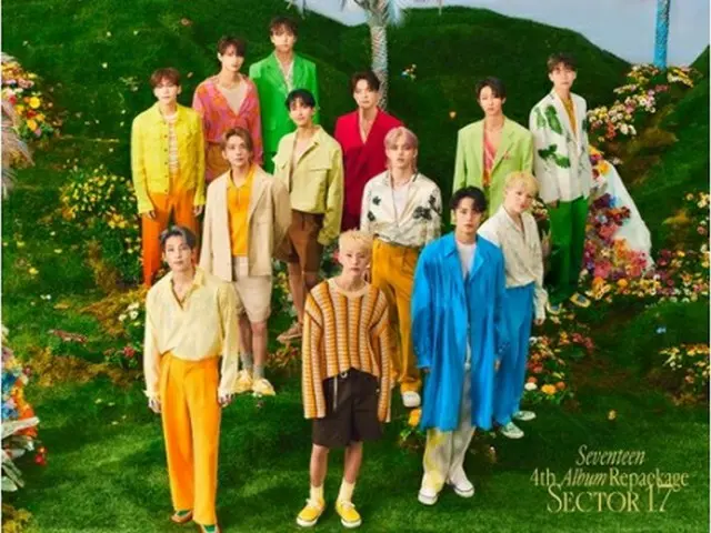 SEVENTEEN（所属事務所提供）＝（聯合ニュース）≪転載・転用禁止≫