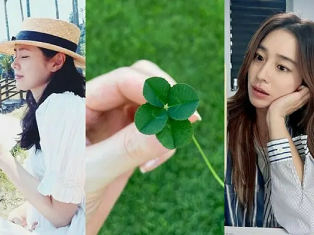 女優イ・ミンジョン、親友ソン・イェジンが掲載した四つ葉のクローバーに「ねつ造みたいだけど？」（画像提供:wowkorea）