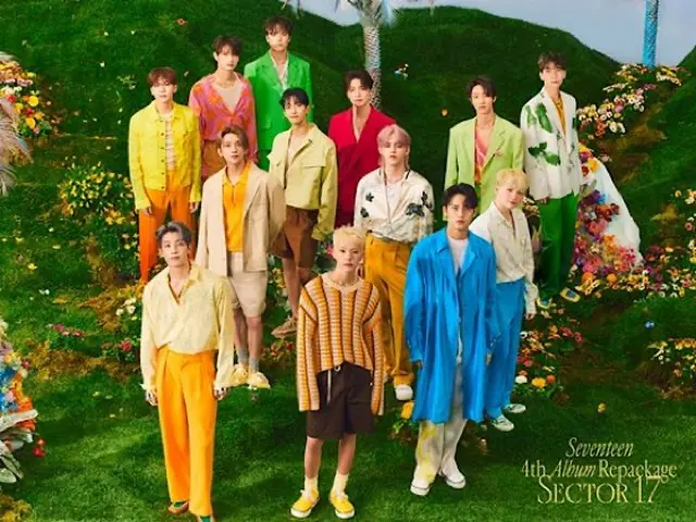 「SEVENTEEN」、「SECTOR17」でオリコン週間アルバムランキング1位（画像提供:wowkorea）