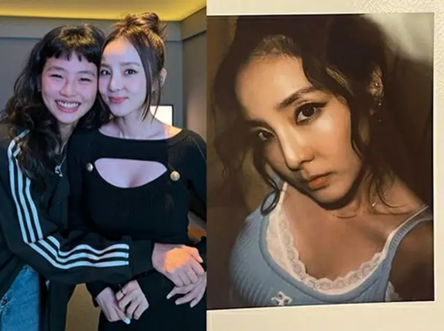 DARA（元2NE1）、37kgというのにグラマーなスタイル…横には女優のチョン・ホヨン？2（画像提供:wowkorea）