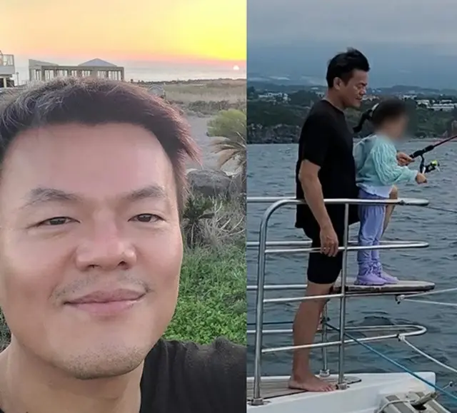 J.Y.Park（パク・チニョン）、SNSで”イクメン姿”を公開＝家族で済州島旅行（画像提供:wowkorea）